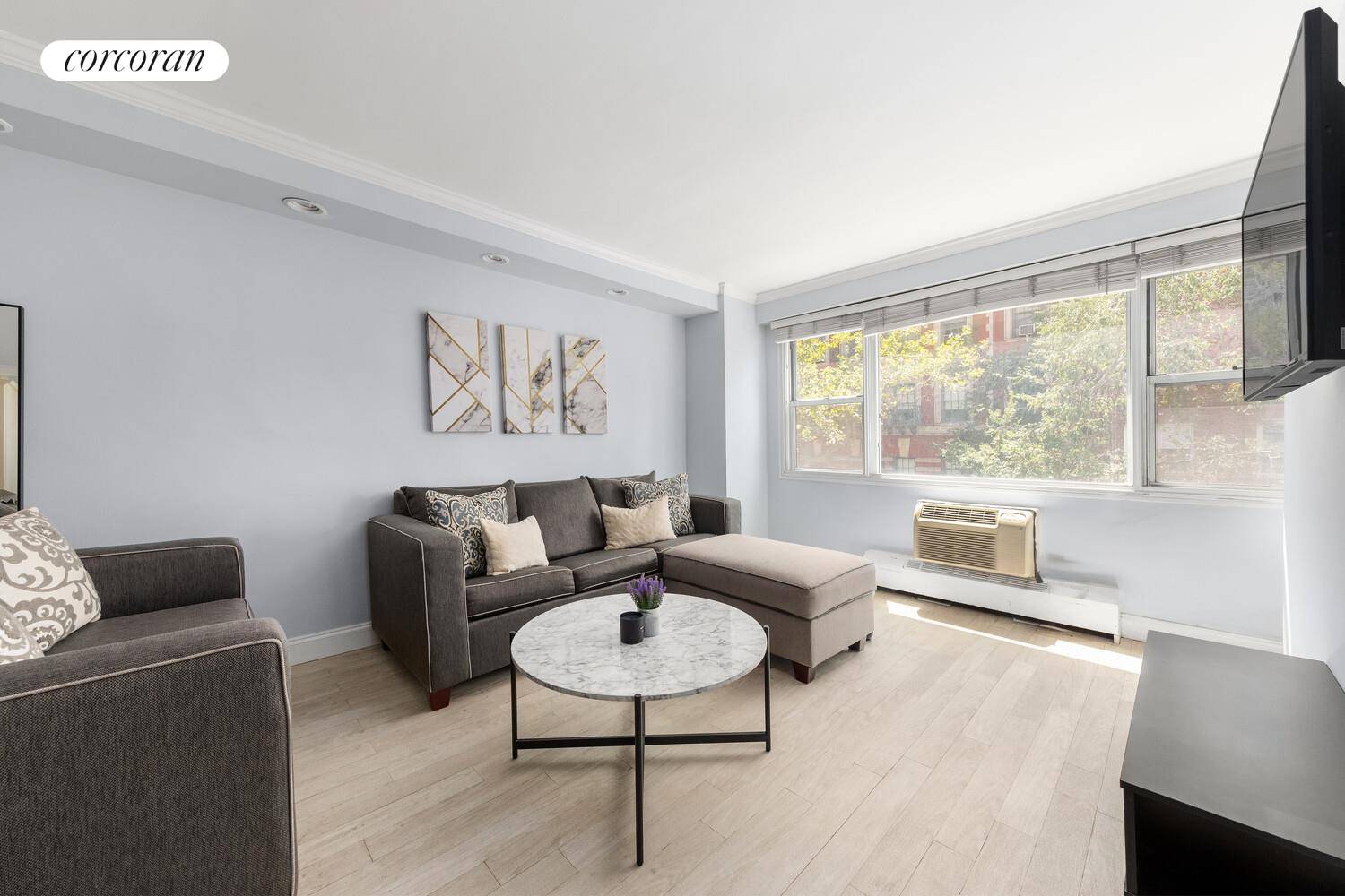 Discover this inviting one bedroom co op at 79 West 12th Street, Unit 3B, perfectly positioned at the crossroads of Greenwich Village, West Village, Chelsea, and Flatiron.