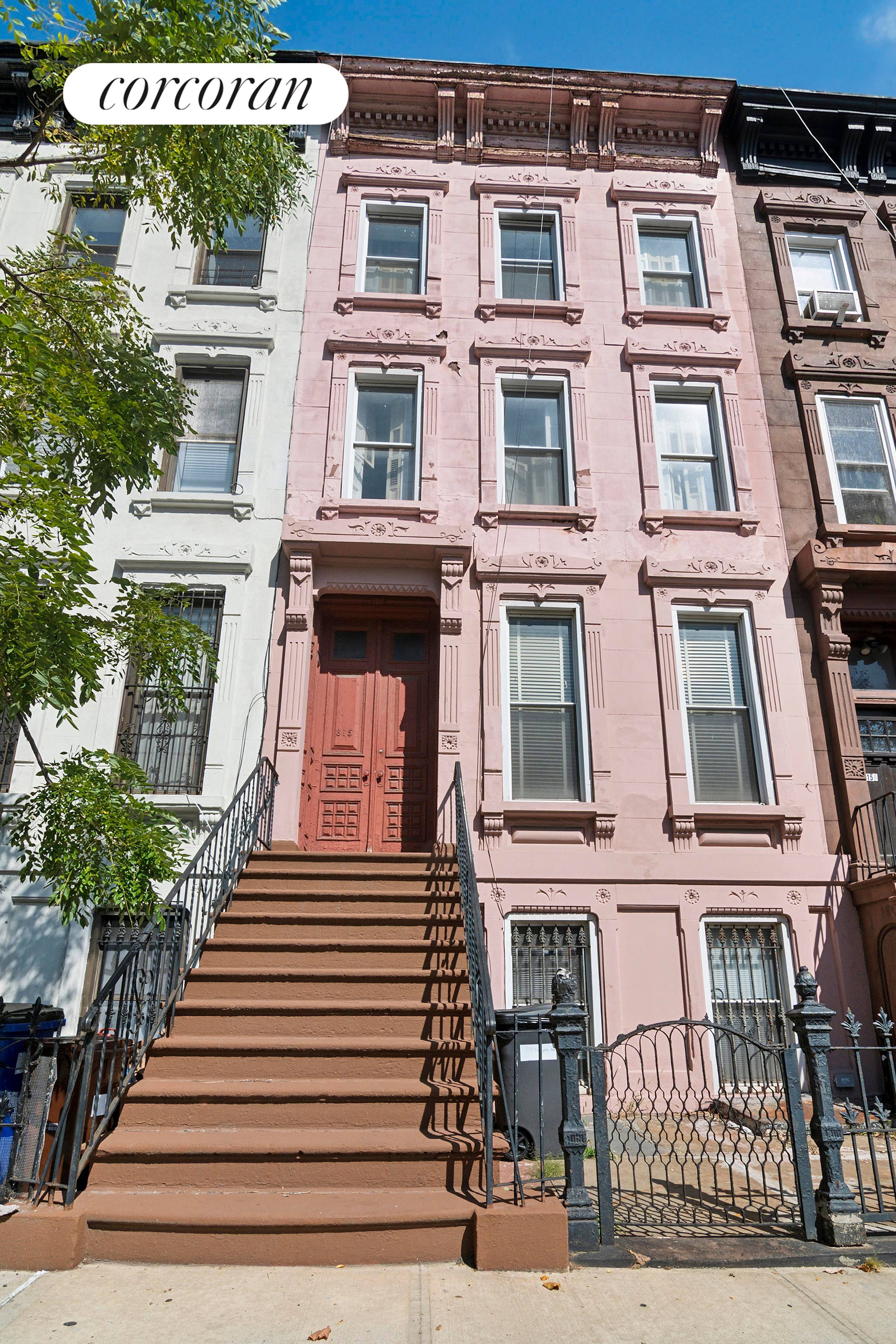 815 Willoughby Avenue Two Units 4 Stories 3, 000 SF Lot 18.