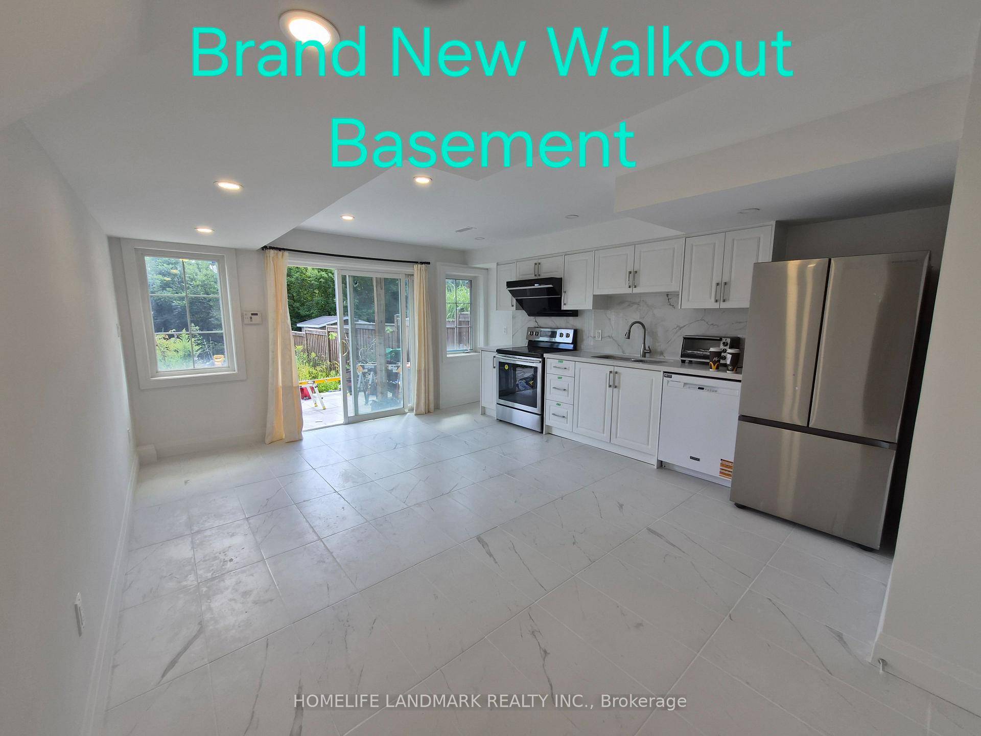 Brand New modern Finishing One One bedroom LEGAL BASEMENT APARTMENT.