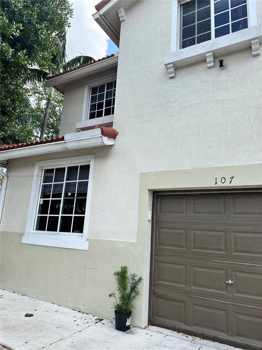 Corner 4 Bedroom 3 Full Baths Townhouse located in Miami Gardens Majorca Isles a Gated Community.