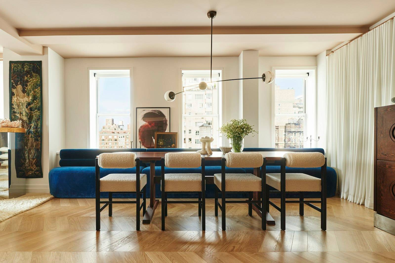 Immediate closings ! Residence 11A is a beautifully appointed 2, 435 square feet four bedroom, four bathroom home celebrating three exposures and Hudson River Views.
