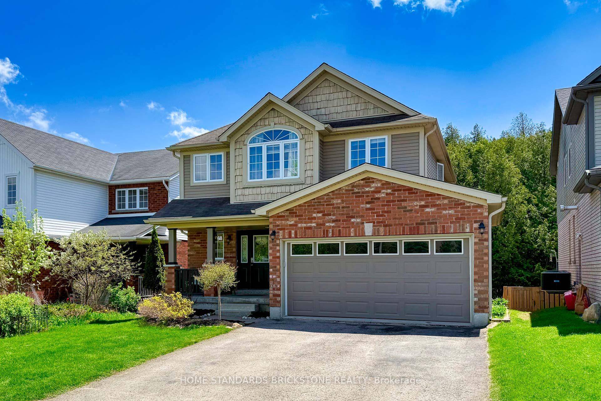 Click Virtual Tour for aerial drone footage Nestled on one of Orangeville's most exclusive and family friendly cul de sacs, this beautifully maintained 3 bed, 4 bath detached home backs ...