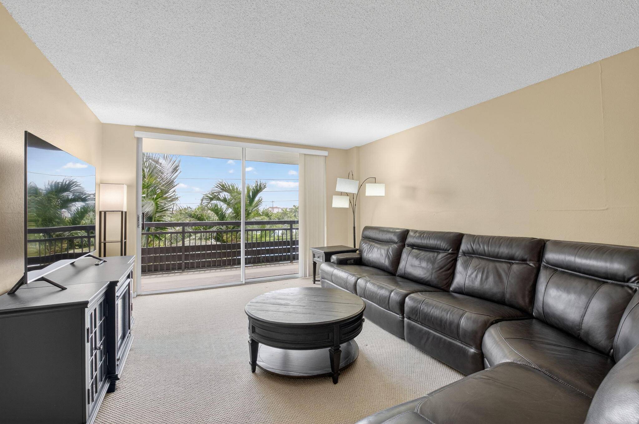 Fully Furnished 2BR 2BA Condo in a Boutique East Boca Building All Assessments Paid !