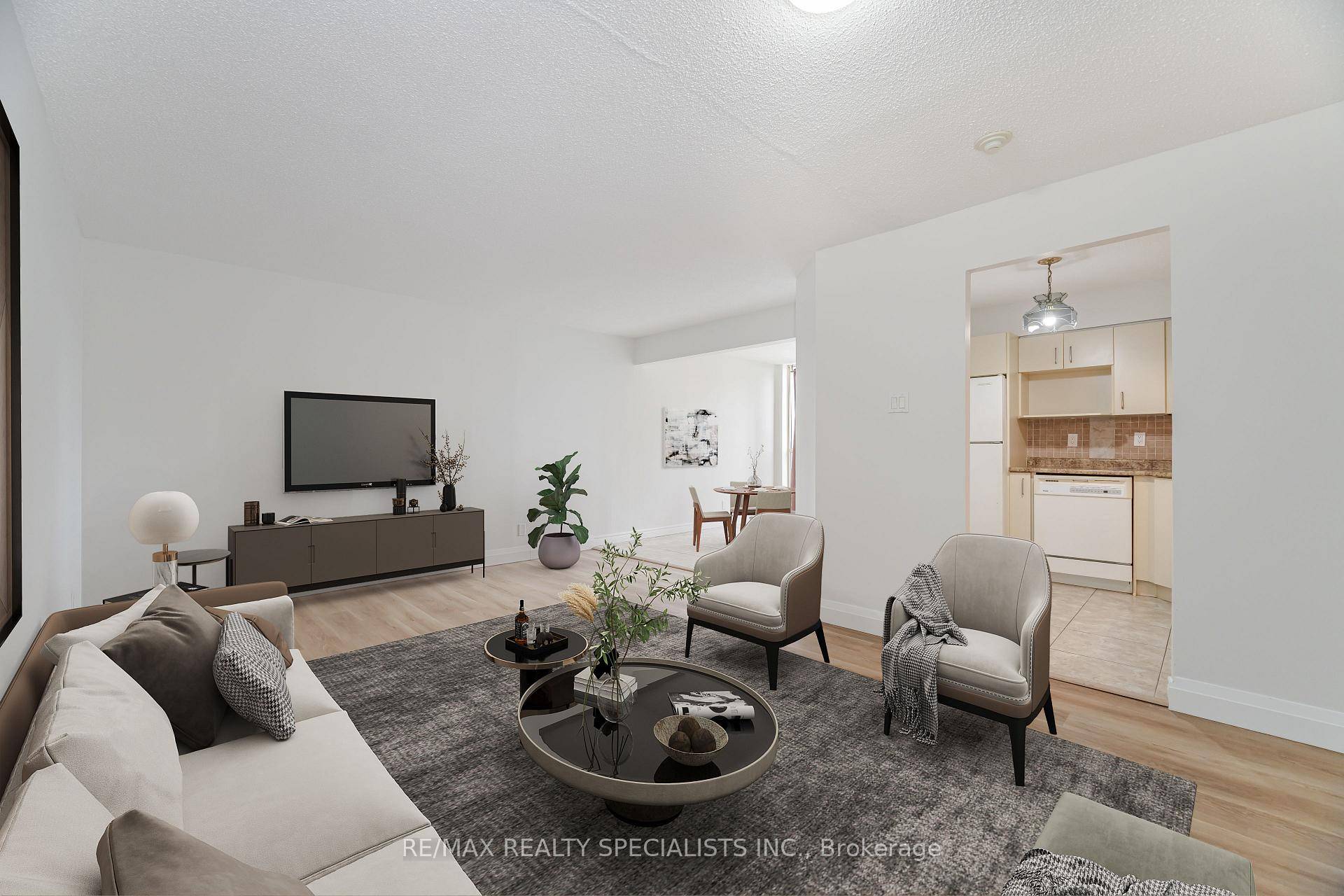 Enjoy the ease of ground floor condo living in this spacious, freshly painted 2 bedroom, 2 bathroom unit offering 967 sq ft of thoughtfully designed space, no elevators needed !