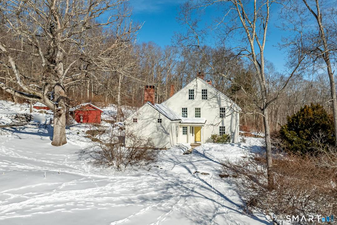 193 Phoenixville Rd., Chaplin, CT Set on five picturesque acres, this classic New England antique Colonial seamlessly blends historic charm with thoughtful 21st century updates.