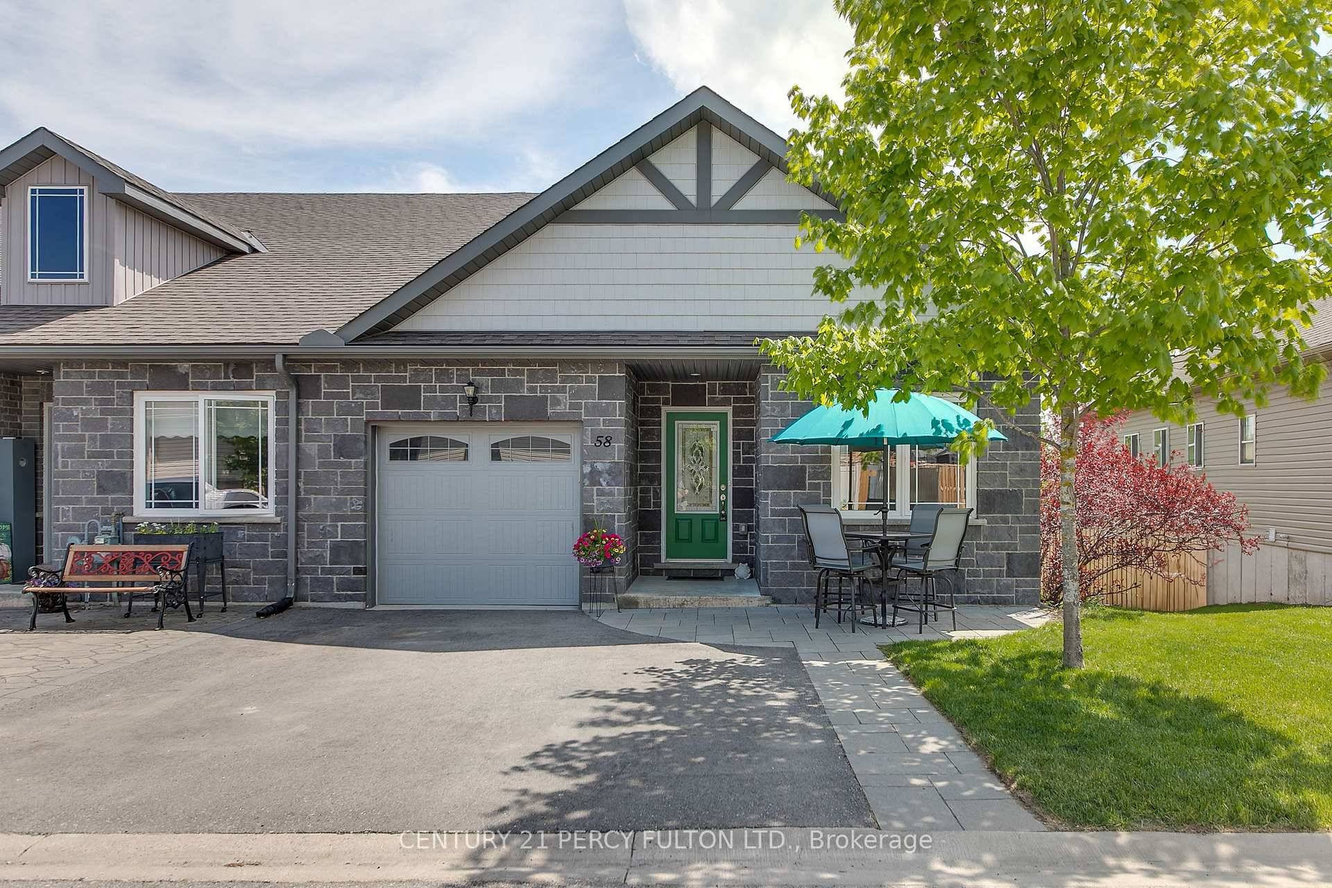 END UNIT Freehold Townhome With Walk Out Basement !
