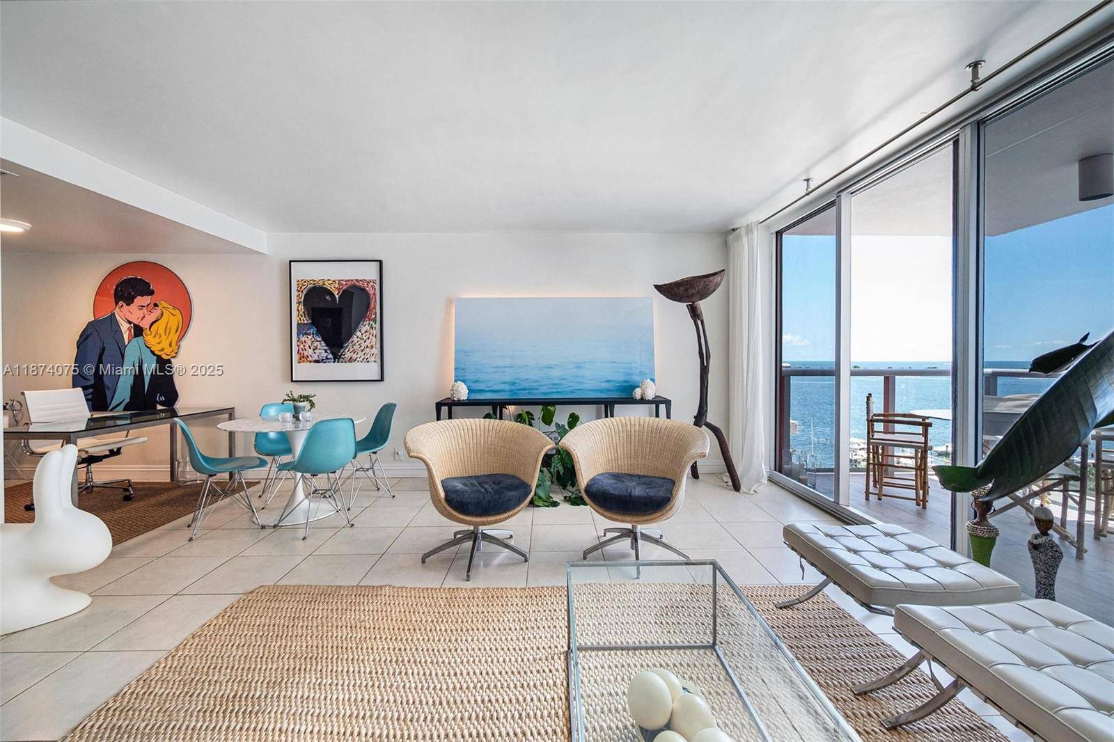 Rare large 1 bedroom residence with spacious balcony in the iconic Palace building, located in the heart of Brickell.