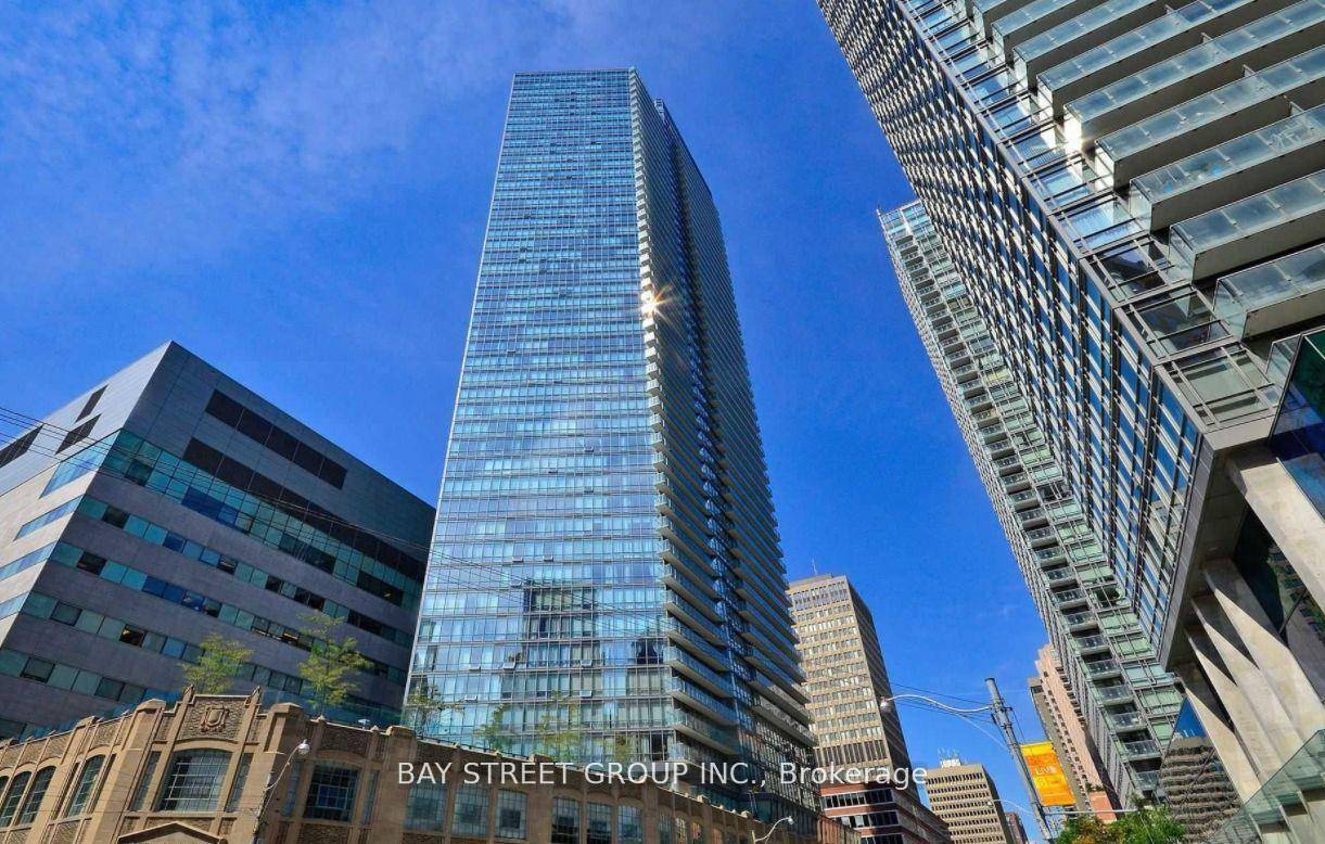 Stunning Highrise Burano Condo located In Heart Of Downtown Bay amp ; College, Spacious One Bedroom Condo With Unobstructed View, FloorTo Ceiling Windows In Living Room, 9 Feet Ceiling, Large ...