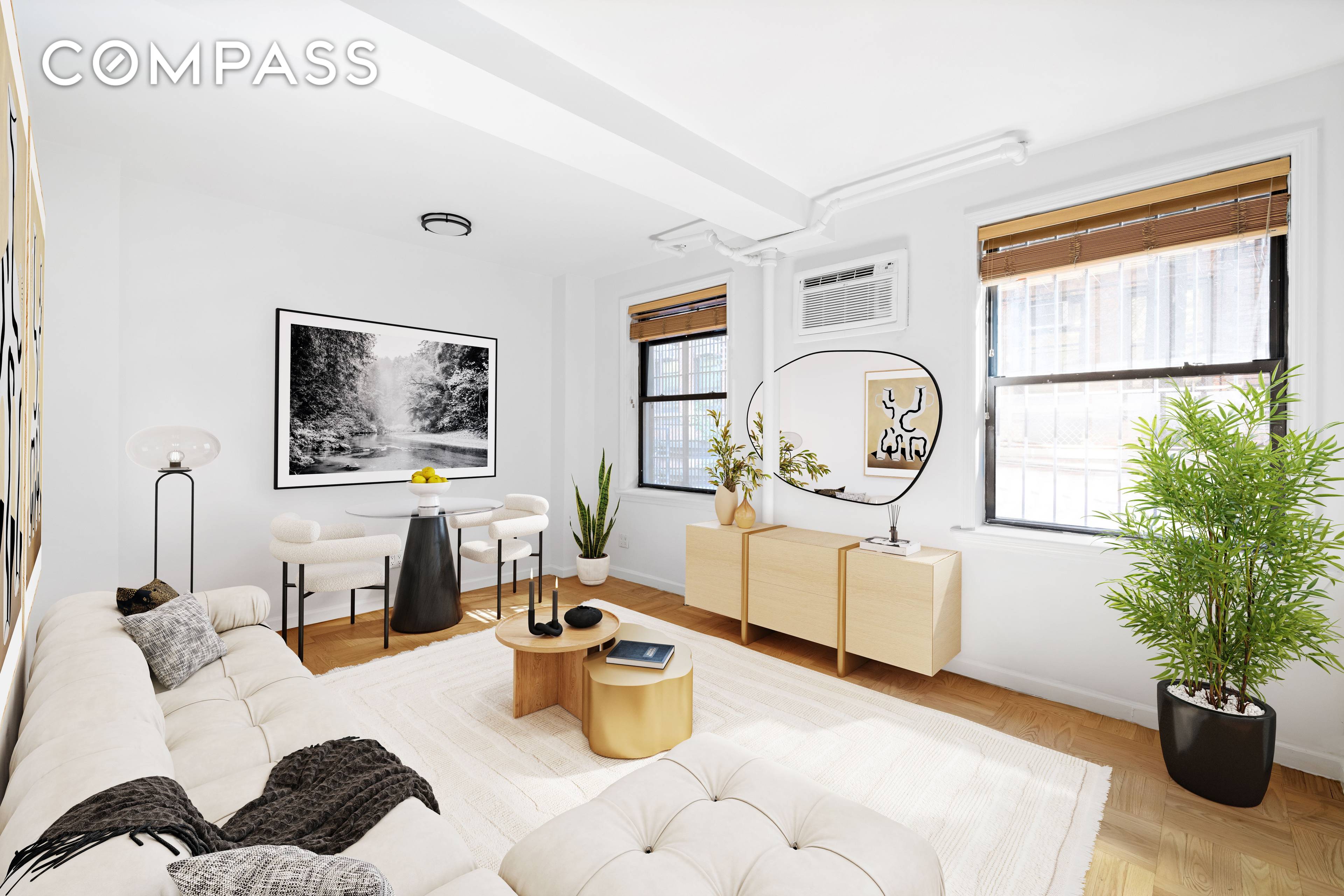 This bright and open 1 bedroom in a prime East Village location offers move in ready comfort in a classic prewar building.
