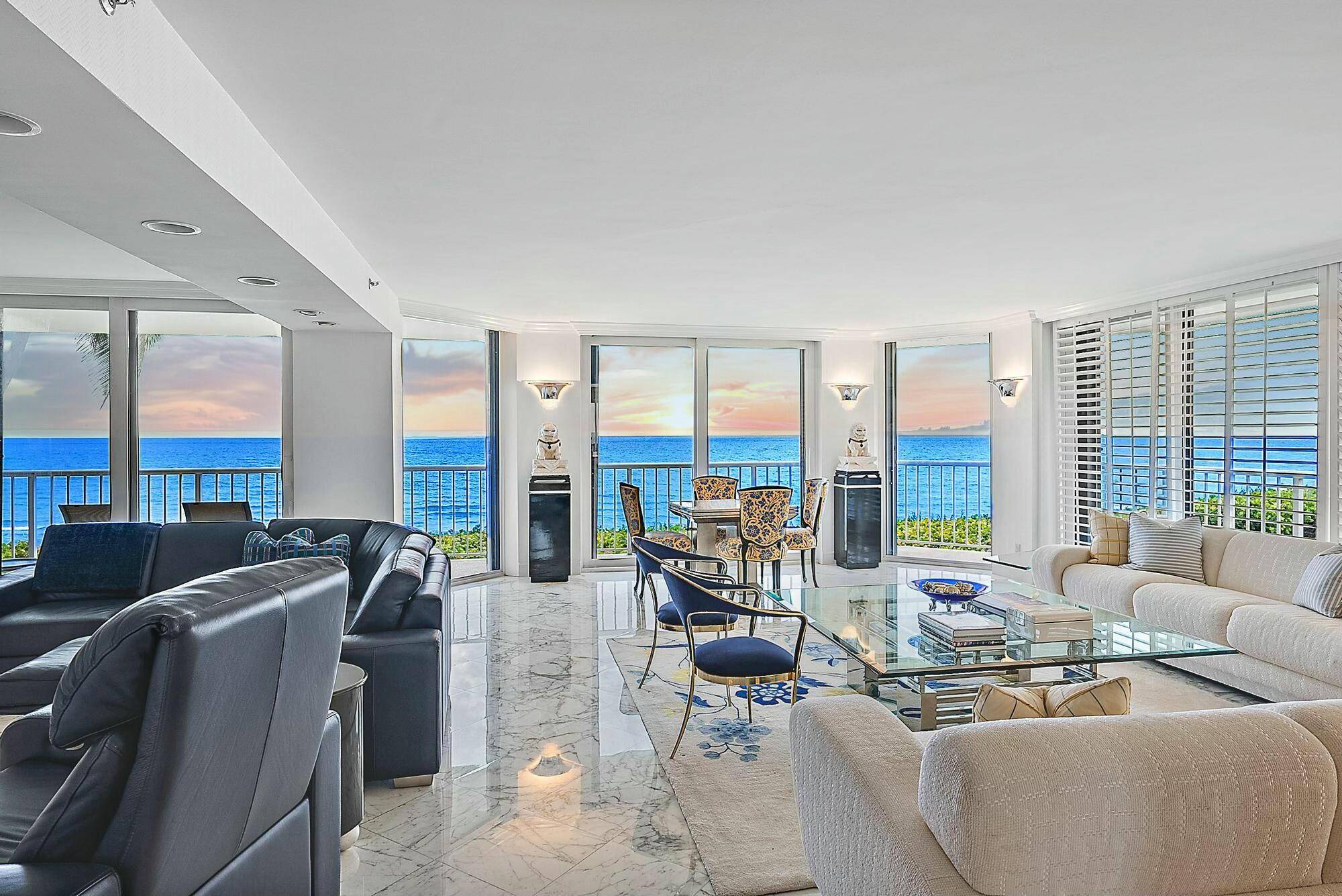 Wake up to a glorious sunrise over the ocean from your oceanfront condo that lives like a beach house.