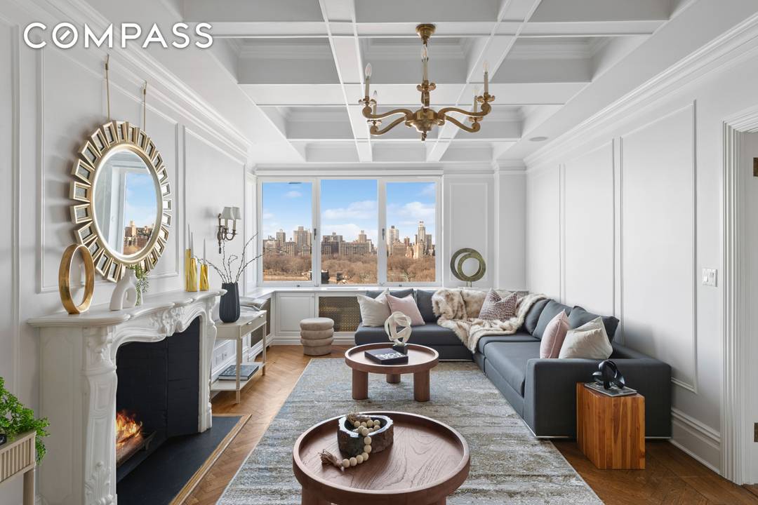 Perched high above Fifth Avenue, Residence 14B at 1140 Fifth Avenue is a timeless Classic Six Co op with mesmerizing views of Central Park that seamlessly blends pre war elegance ...