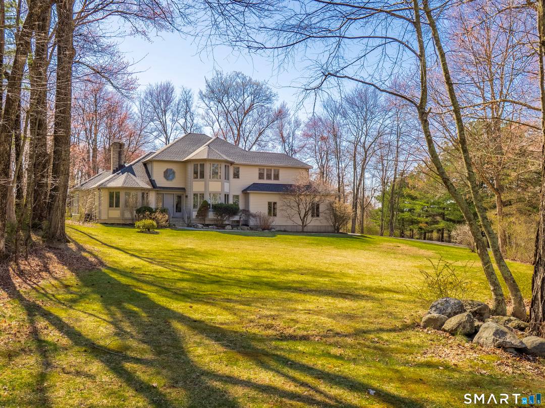 Welcome to this exceptional custom designed contemporary colonial offering over 3, 700 square feet of beautifully maintained living space, perfectly situated on a private 3 acre lot in a highly ...