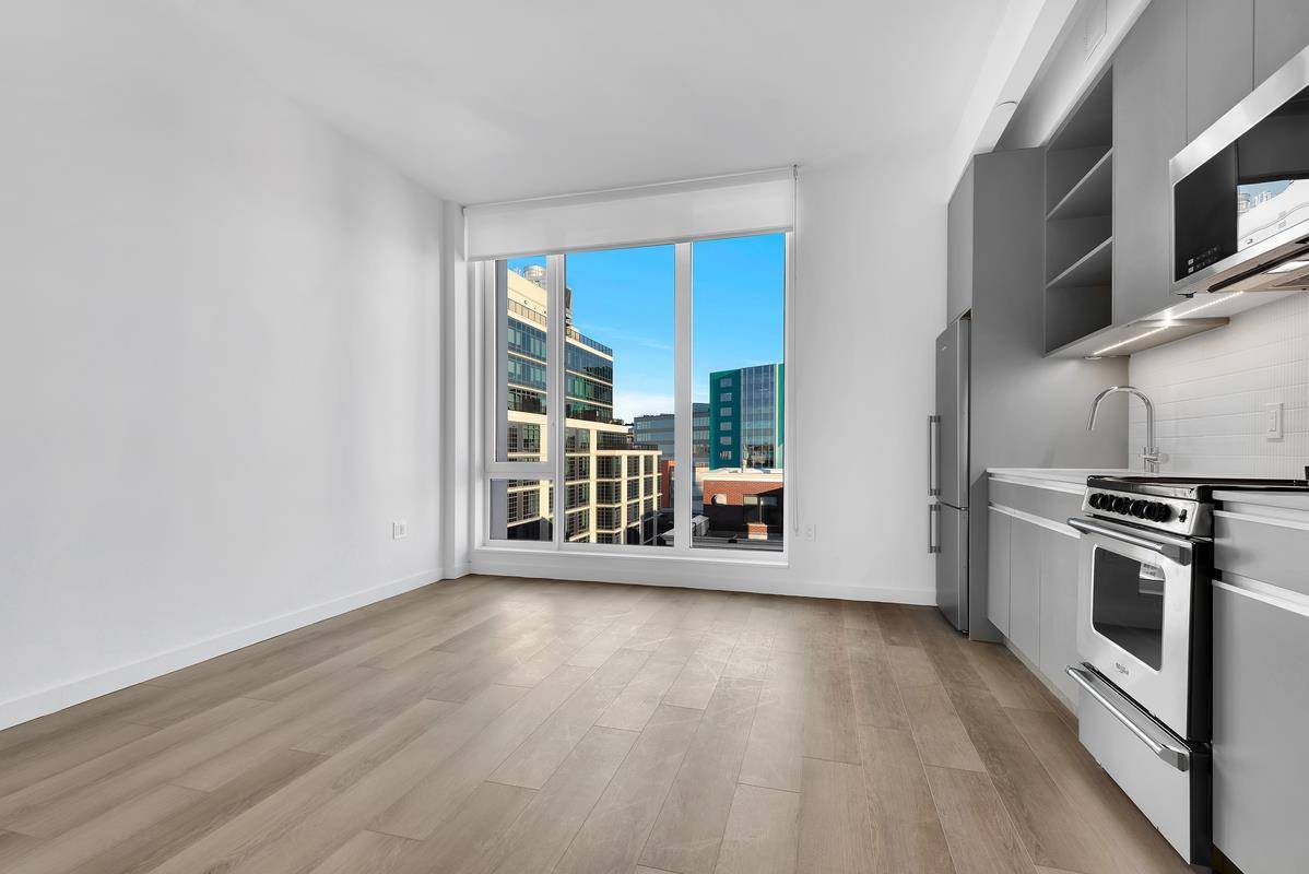 Spacious studio w walk in closet amp ; w d in unit Available 7 10Rise LIC pioneers a modern oasis in the center of Dutch Kills.