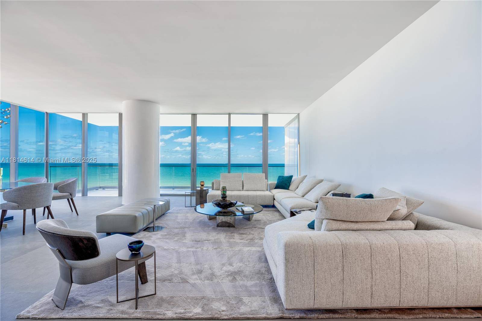Beautiful 5th floor residence at 2000 Ocean, a luxury boutique building just north of Golden Beach.