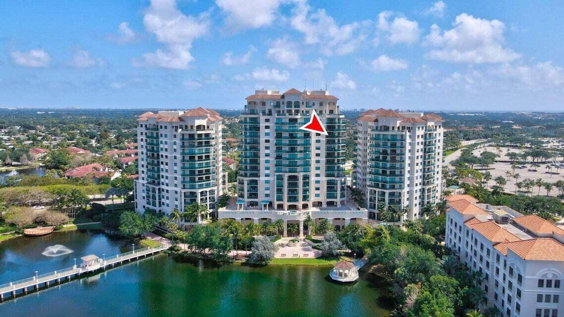 THE LANDMARK located directly on Lake Victoria in Palm Beach Gardens is the area's luxury high rise Condominium.