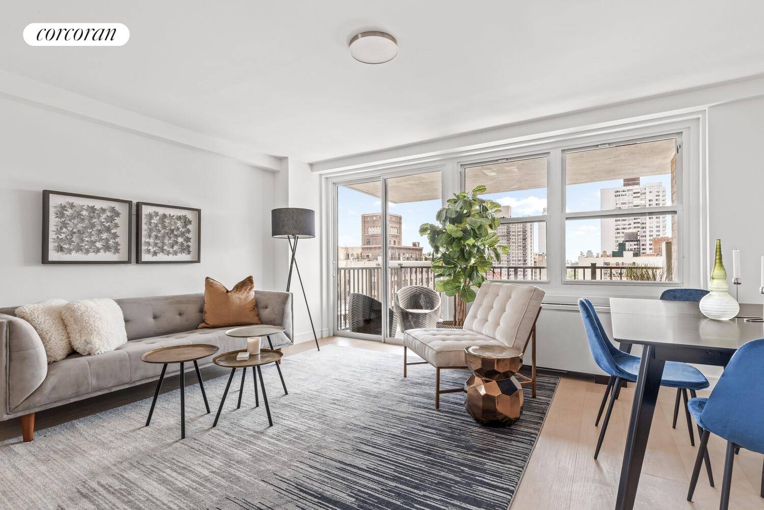 A Rare Blend of Space, Style, and Setting at Home on the Upper West Side.
