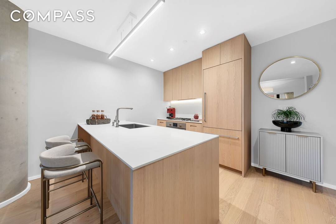 All Showings are By Appointment only Welcome to Apartment 8J, a stunning three bedroom, two bathroom residence, in the heart of DUMBO.