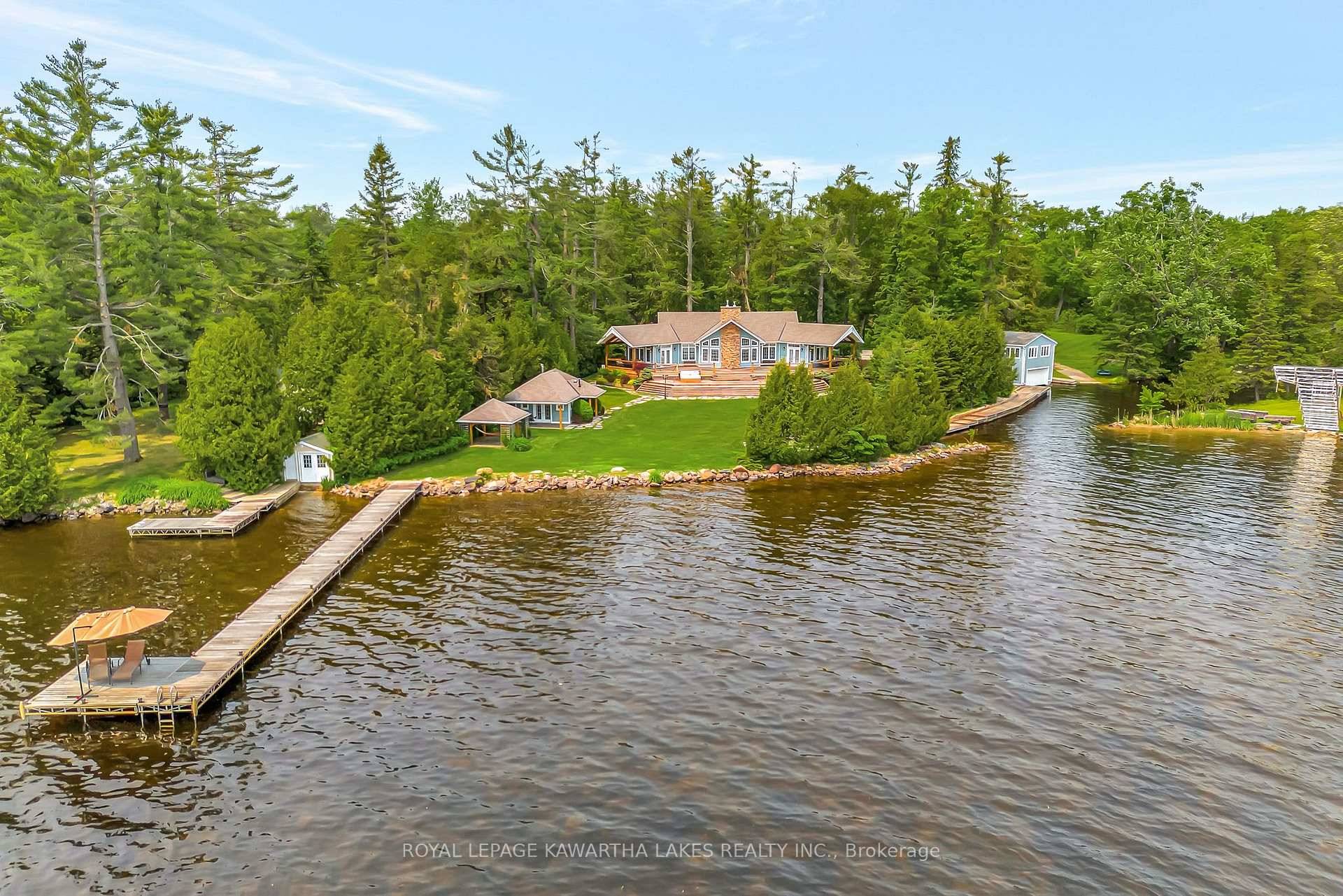 A Rarely Offered Luxury Waterfront Estate On Over 18 Acres !