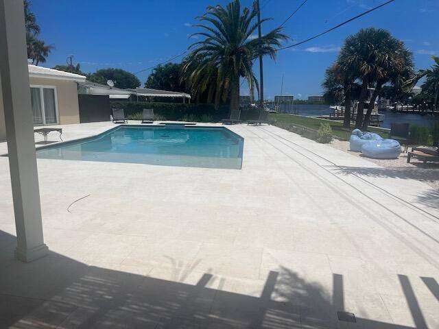 Beautiful waterfront property on an intercoastal canal with great sunrises and sunsets from own private dock.