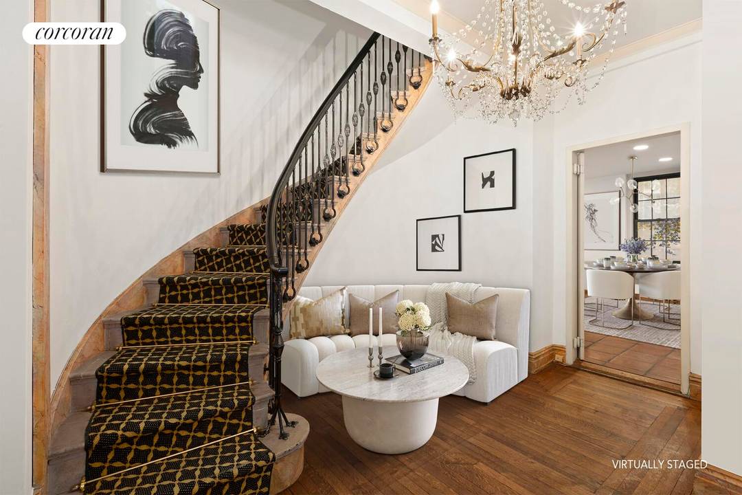 Rare Maisonette on East 57th Street This elegant duplex offers the scale and privacy of a townhouse, married with the ease and services of a distinguished Sutton Place cooperative.