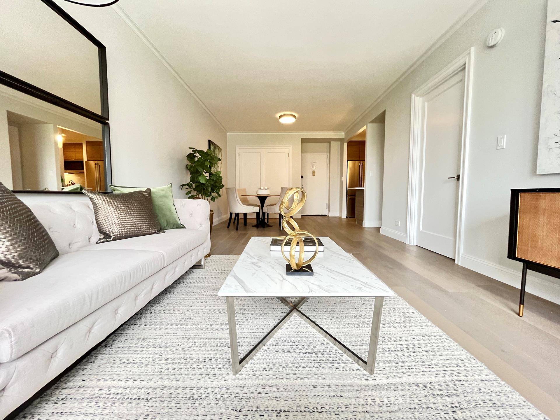 SPONSOR UNIT Absolutely STUNNING and gut renovated 1 bedroom home at the Devon Condominium.