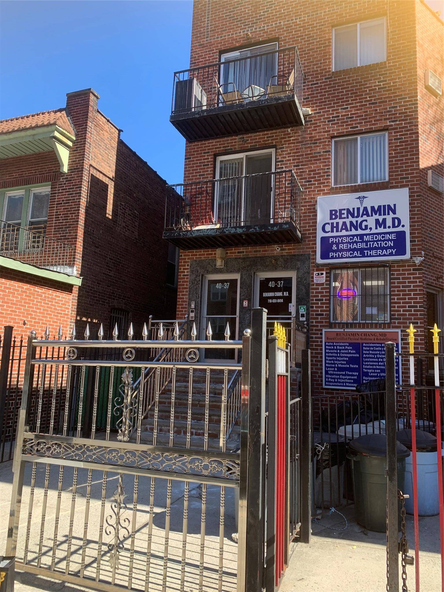 Medical use office space located behind Elmhurst Hospital.