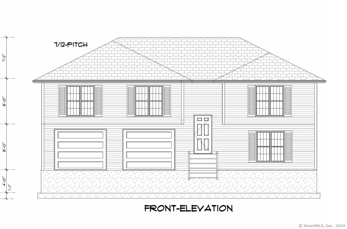 2025 to be built raised ranch 1900 sq ft sq with 2 car garage below, central air forced hot air, hardwood floors, granite, one year warranty, open floor plan and ...