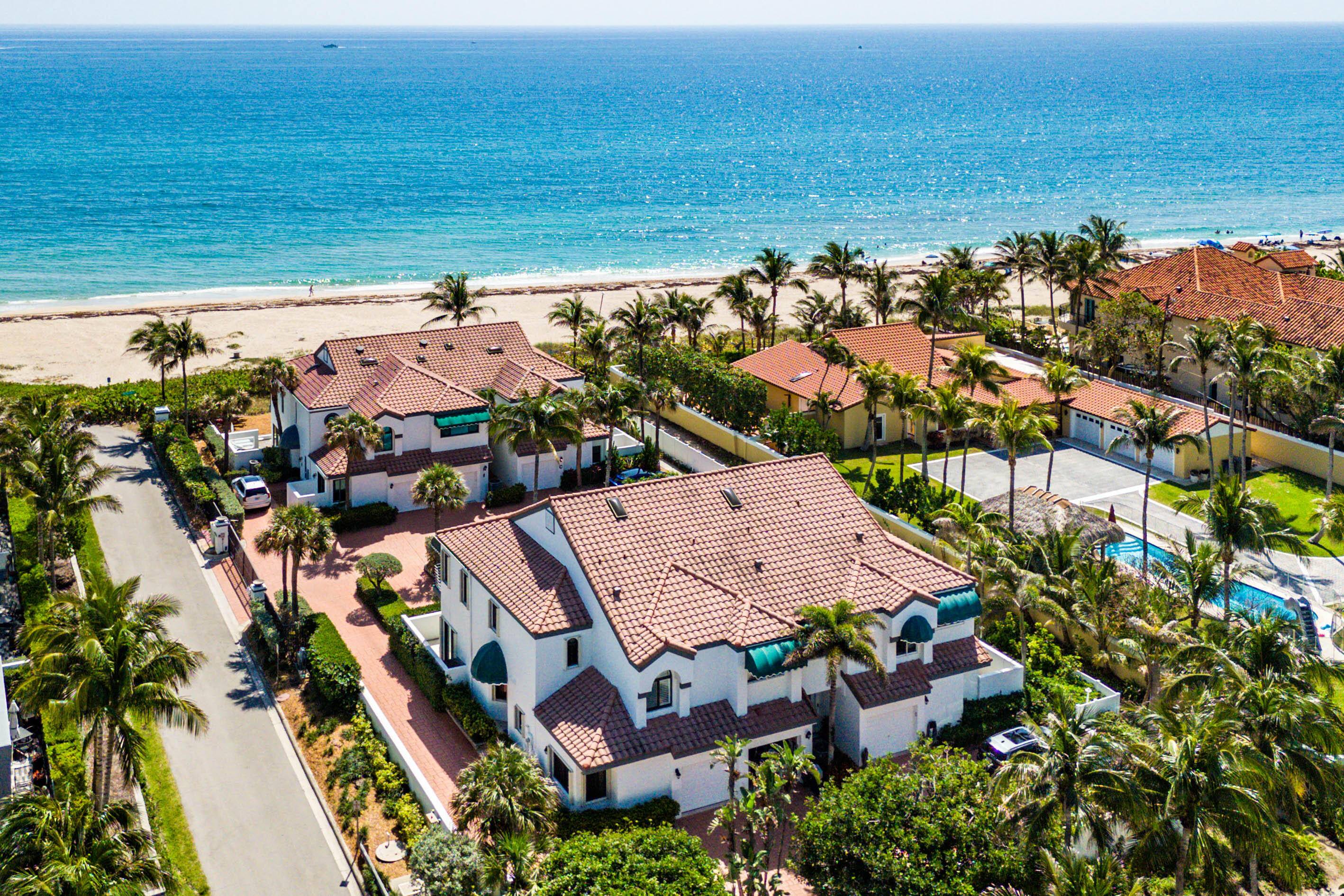 Discover an oceanfront paradise presenting a rare opportunity to own a stunning corner unit townhome in The Villas at Malibu, an exclusive oceanfront enclave with just six residences sharing a ...