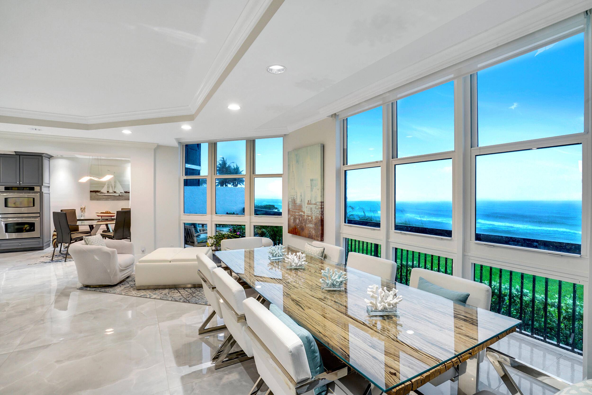 Stunning SE oceanfront condo on millionaire mile with 32 ft boat slip, spacious 3 bedrooms 2.