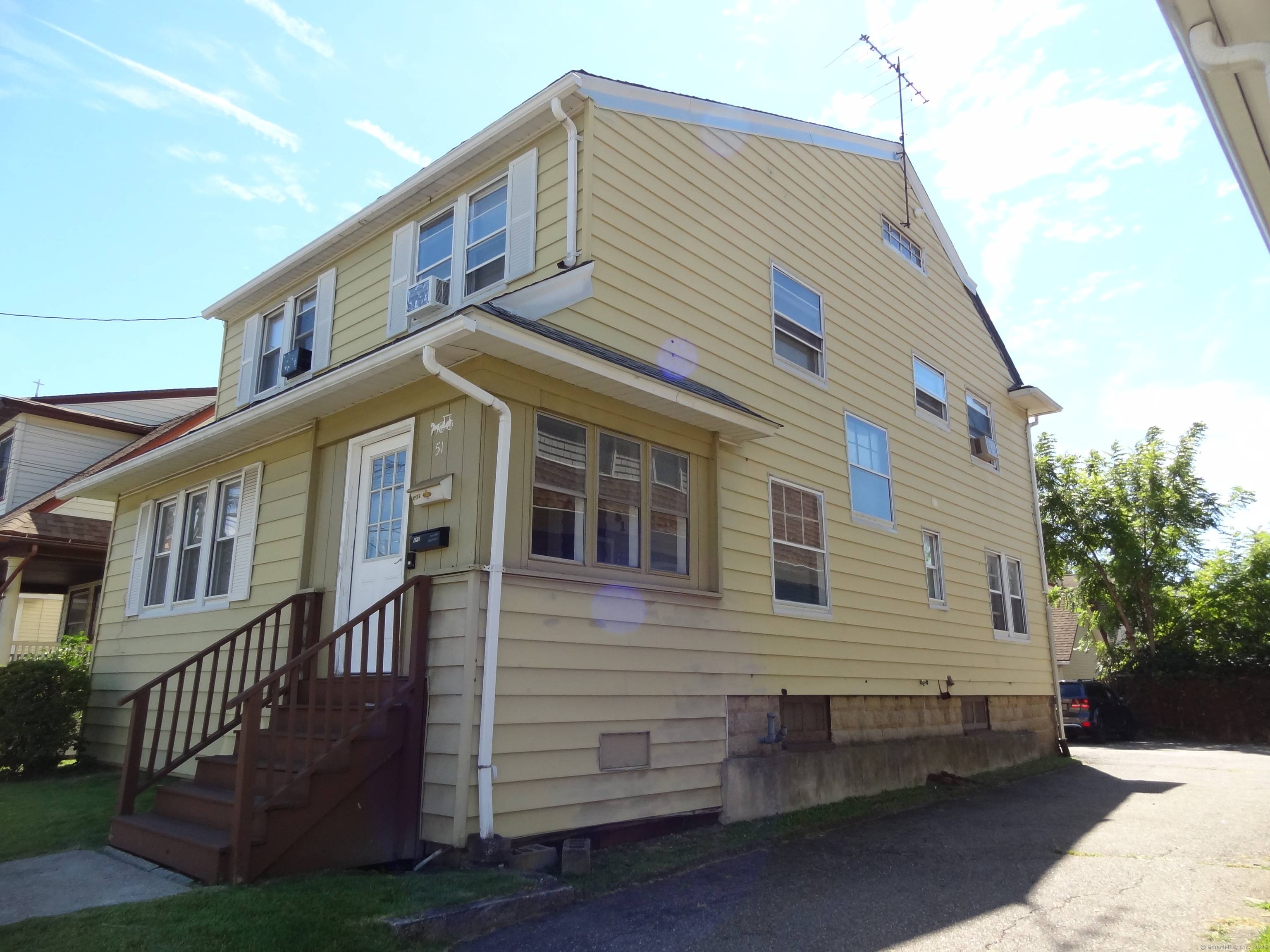 Great Black Rock two family home, both apartments are in good condition and has been well maintained, the rear yard offers good off street parking.