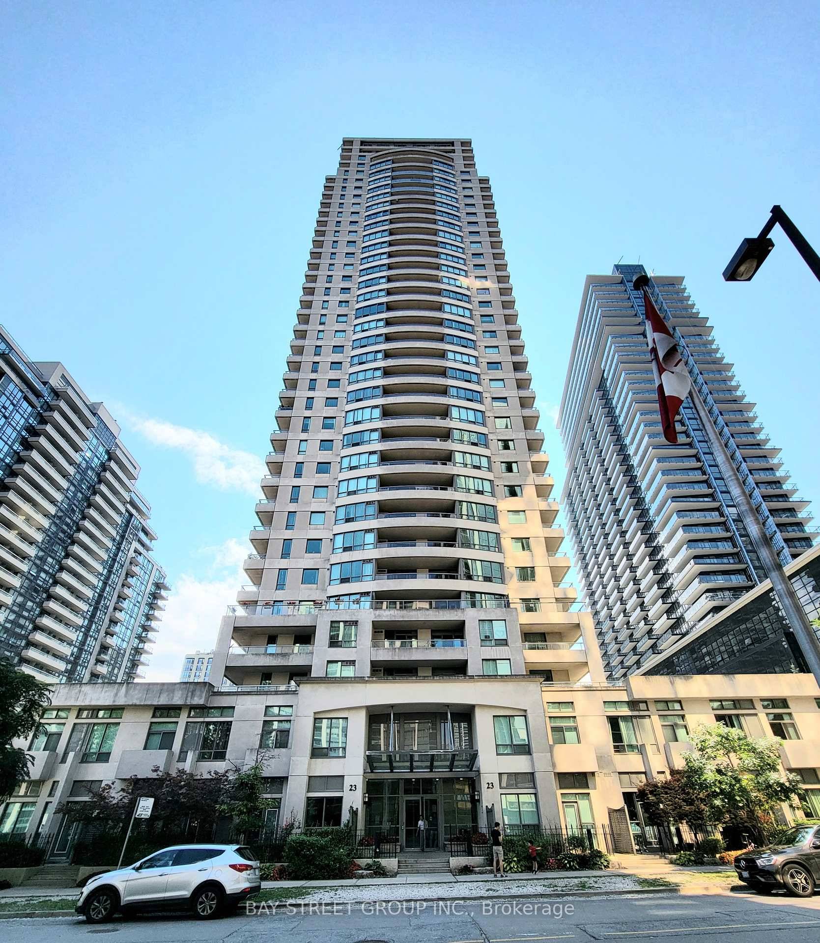 Sun filled spacious corner 2 bedroom condo in excellent North York location.