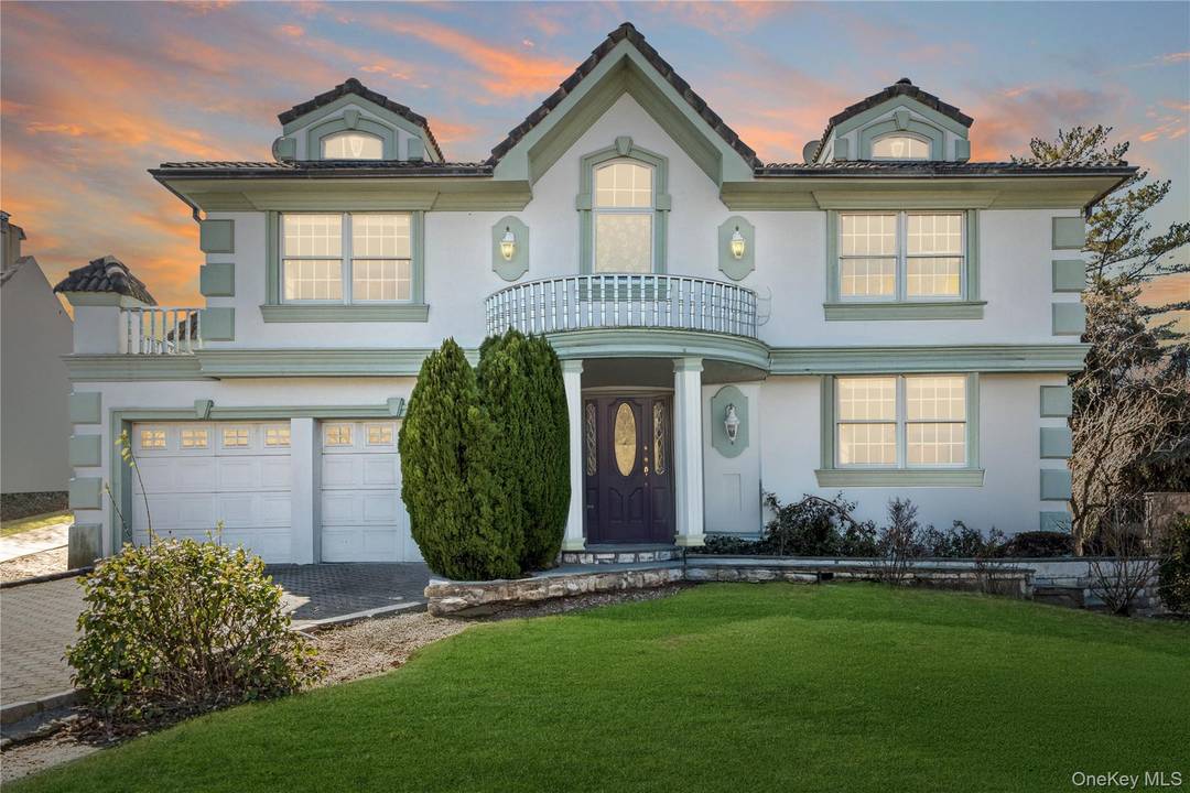 Custom Designed Mediterranean Inspired Colonial Located In Bayside Gables On An Oversized 80 X 103 Lot.