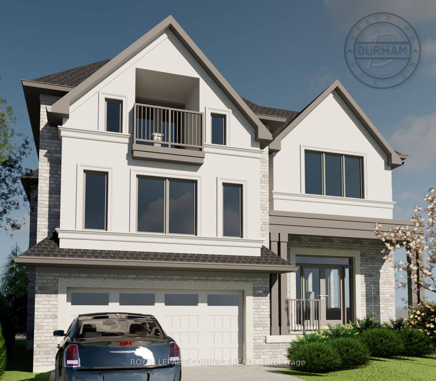 Final severance from adjacent property approved for a pie shaped lot 8, 115 sq.