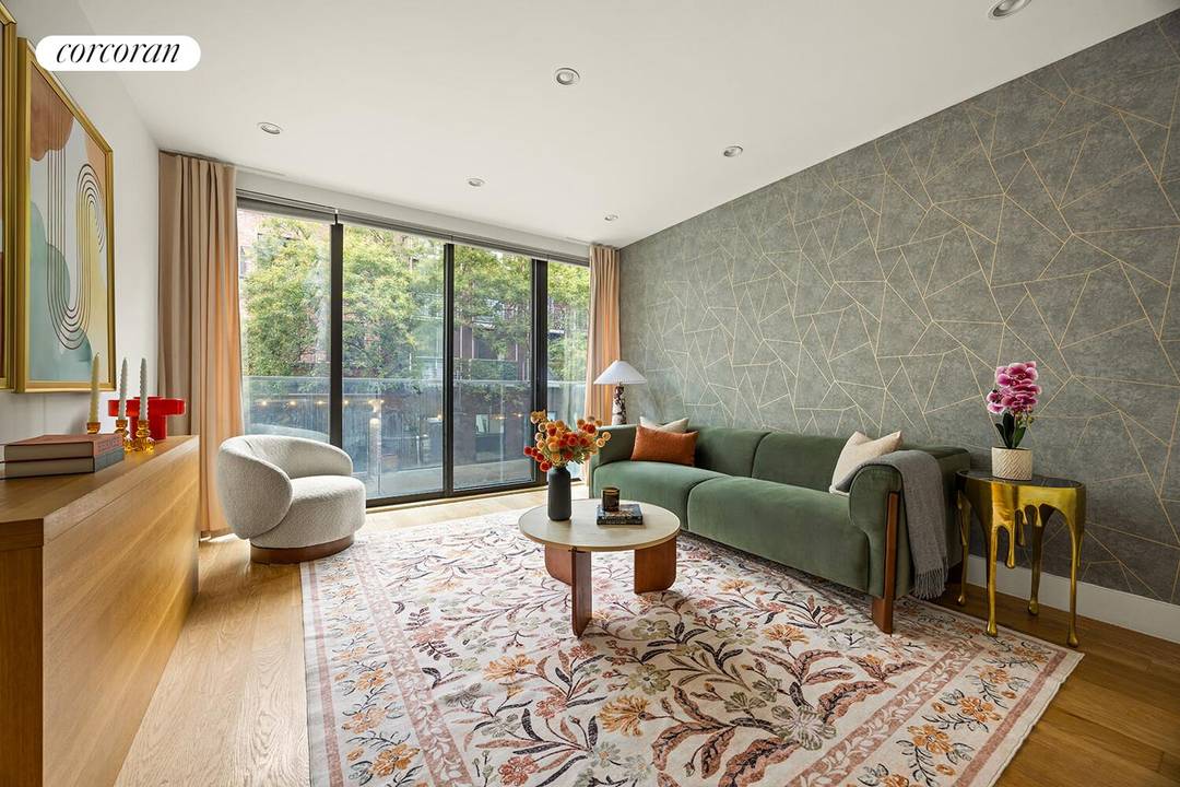 Presented by The Miller Markowicz Team One of a Kind Triplex with Private Parking The Williamsburg Unicorn Experience modern living in this stunning 1, 569 sq ft triplex condo that ...