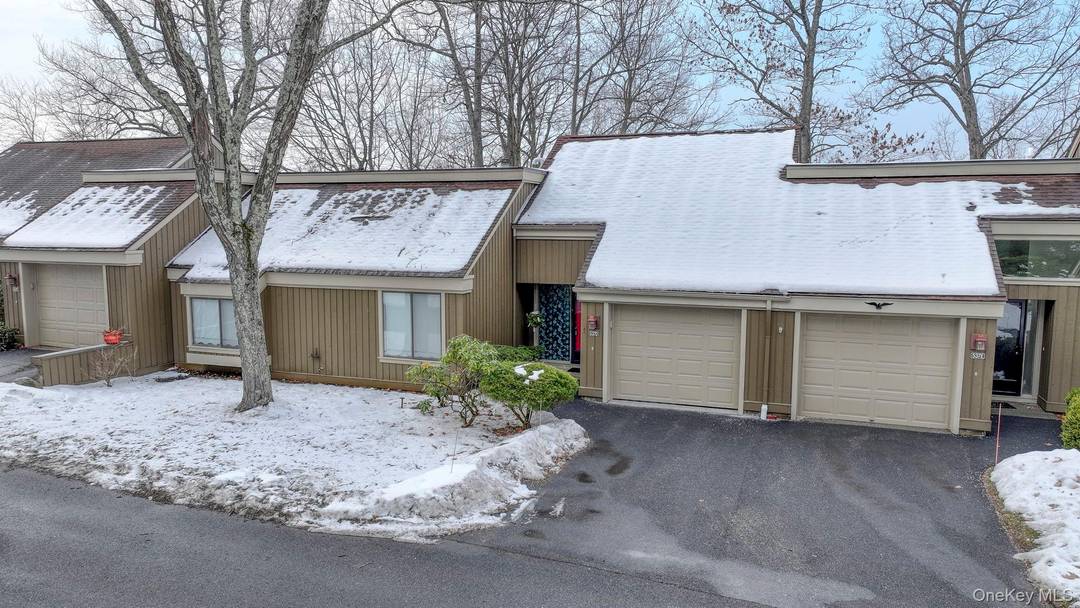 In Somers, there is a 1, 400 square feet, one level, 2 bedroom, 2 full bath condo Stratford model with 1 car attached garage.