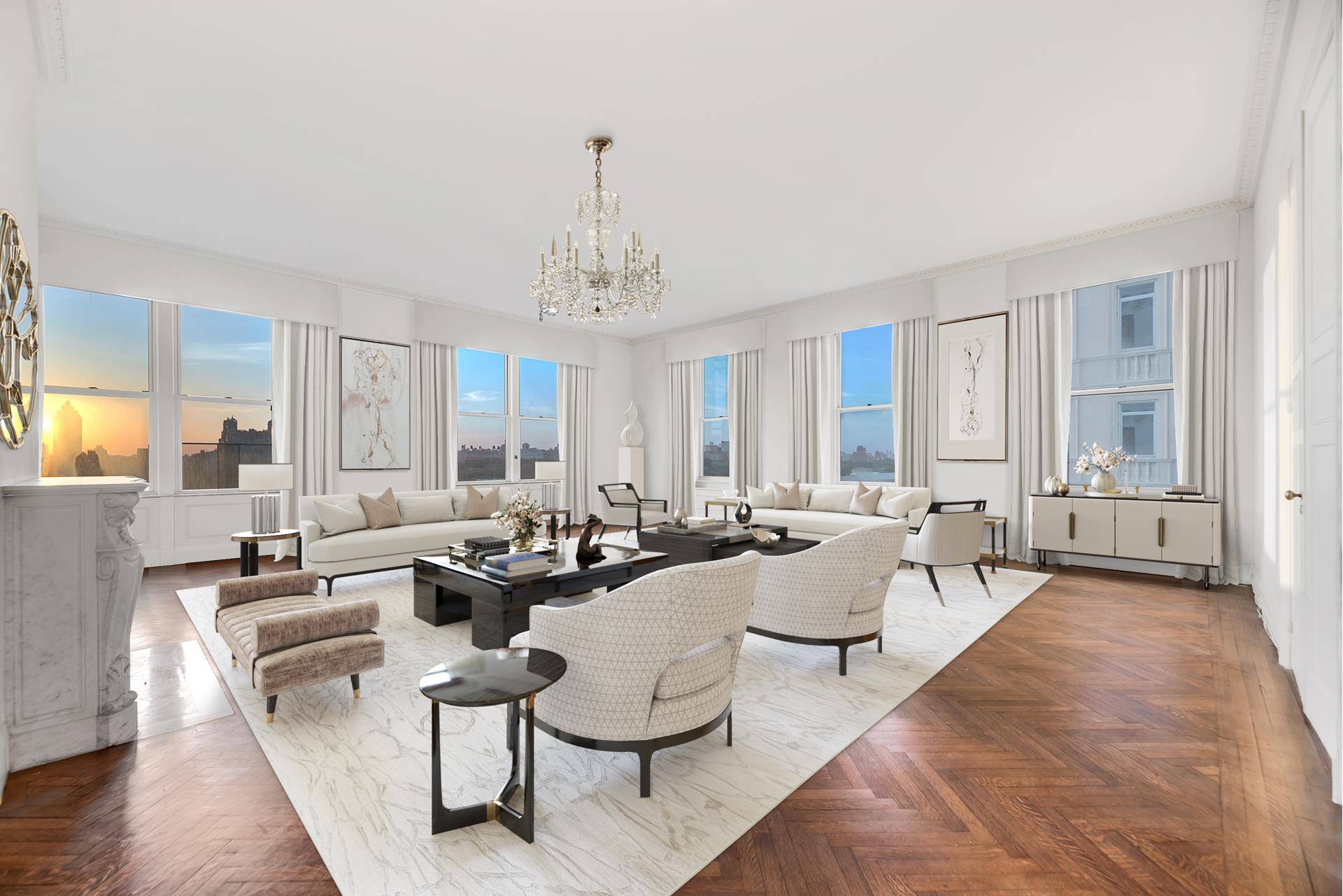 In the heart of Manhattans Upper Eastside on arguably the most coveted block, this lofty home is simply iconic.