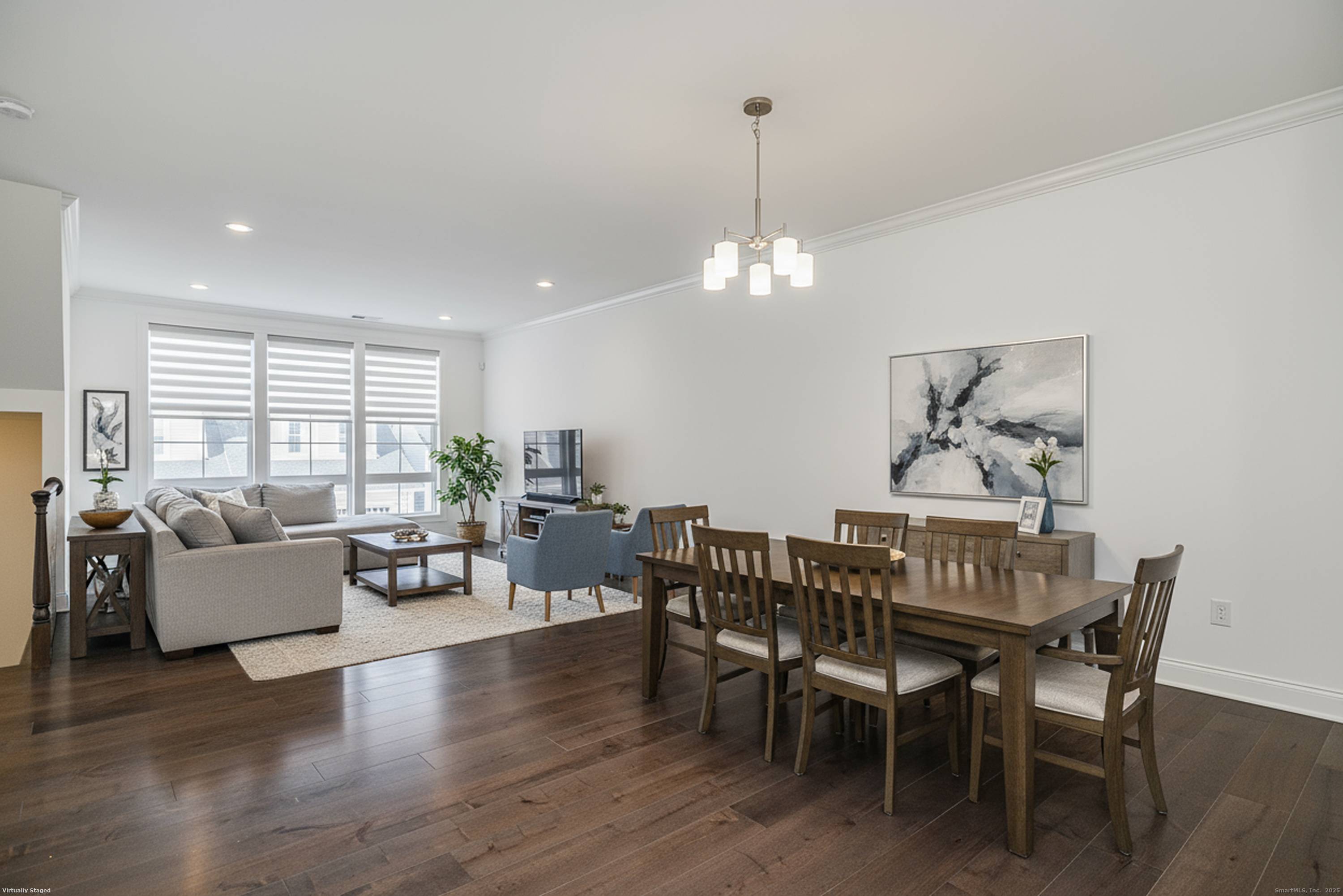 This beautifully maintained townhouse offers modern living with a bright, open concept layout and move in ready condition.