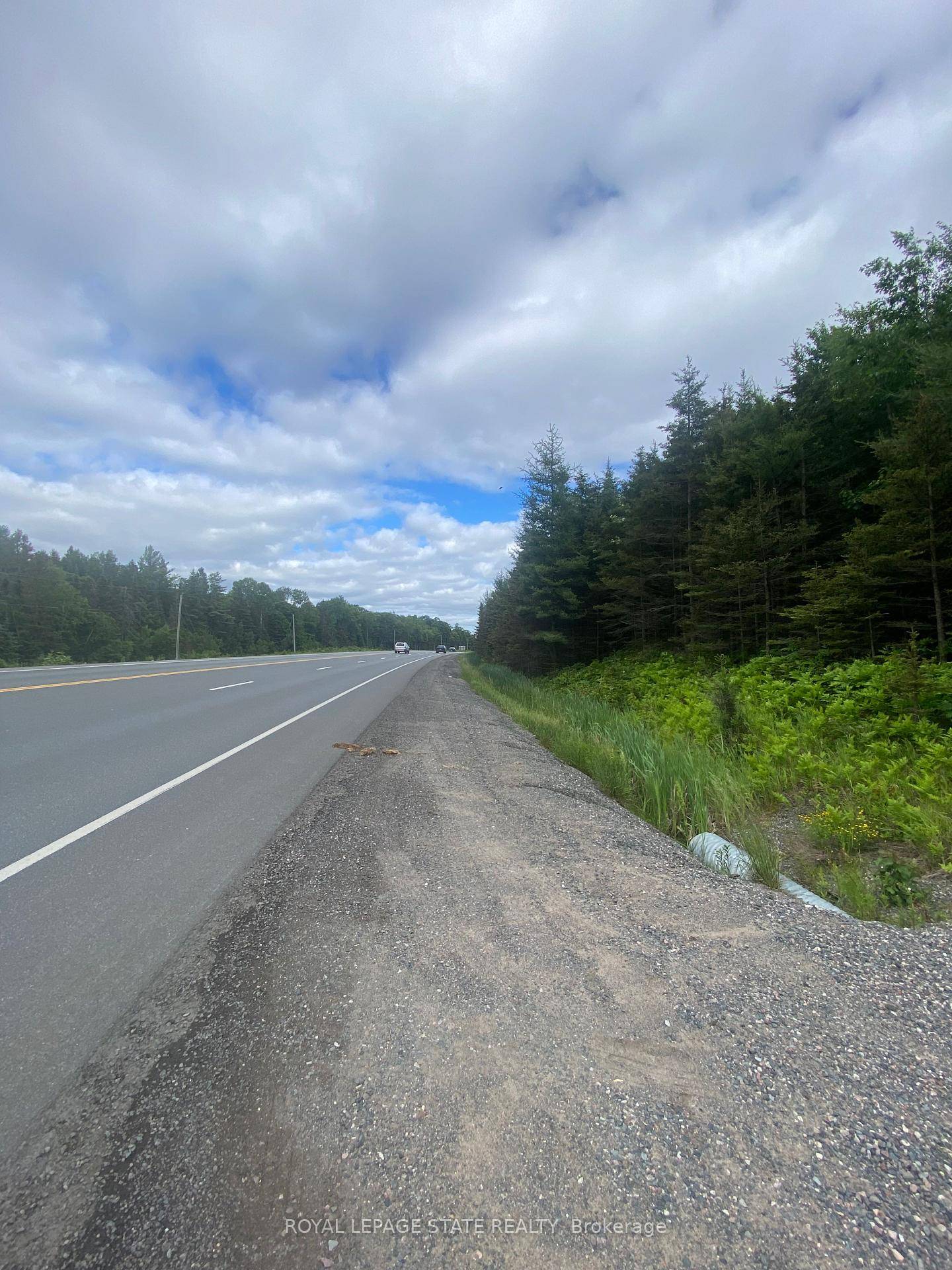 Discover a versatile opportunity to own approx 15 Acres Freehold Land For Sale in Plummer Additional, Ontario Highway 17 Frontage, Culvert amp ; Entrance Installed.