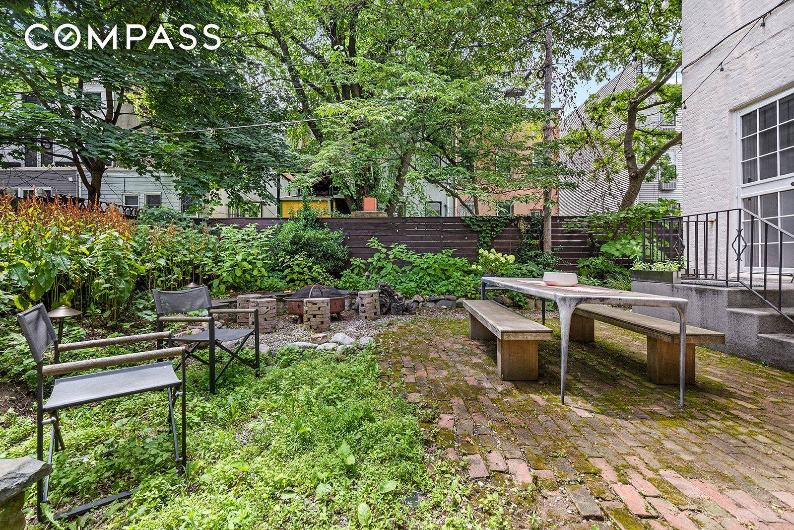 110 Clinton Avenue, 1C is located in what was originally part of the grand parlor floor of a former 1870 Clinton Hill mansion.
