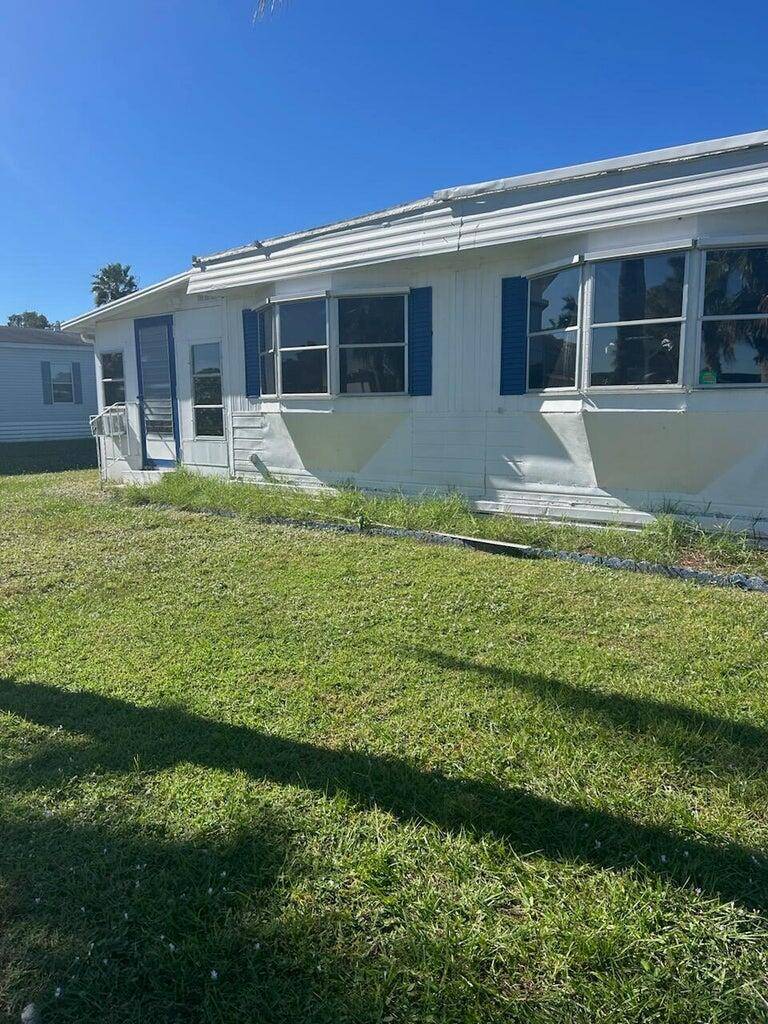 THIS is a manufactured home in a 52 and over community.
