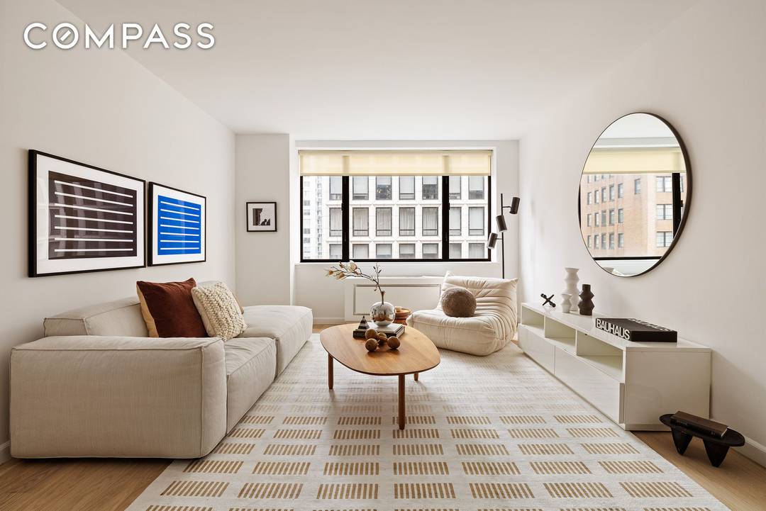 This bright and thoughtfully updated residence at The Beaumont offers a seamless blend of comfort and modern design in a prime Upper West Side location.