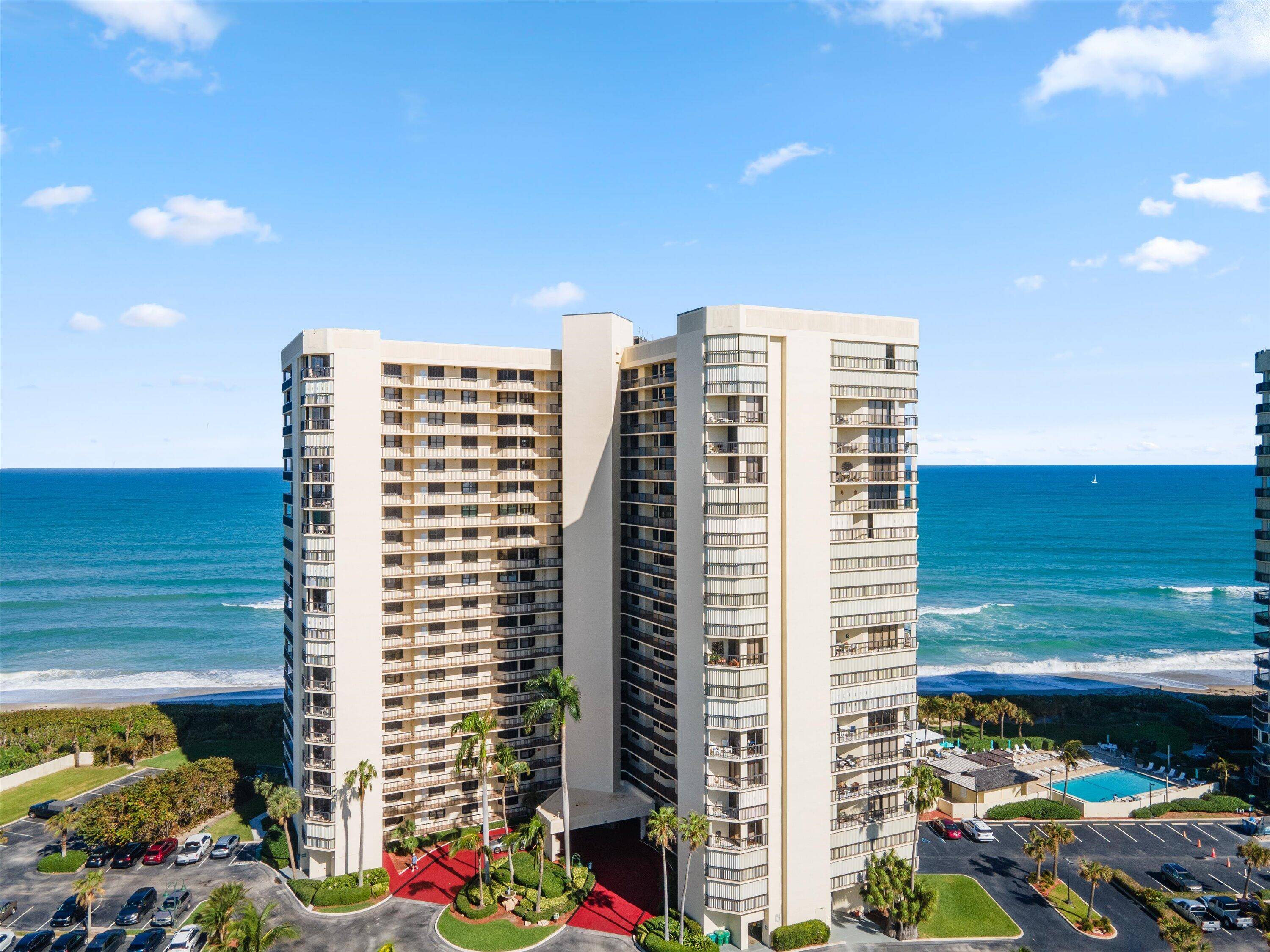 Discover this completely renovated oceanfront condo with spectacular views of ocean and river.