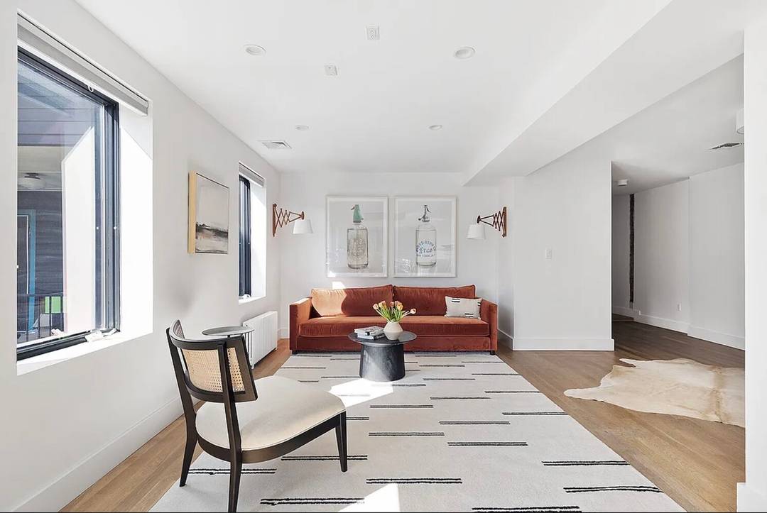 A rare offering in Red Hook, 104 King Street is a stunning two family townhouse spanning approximately 4, 400 square feet across two beautifully proportioned residences.