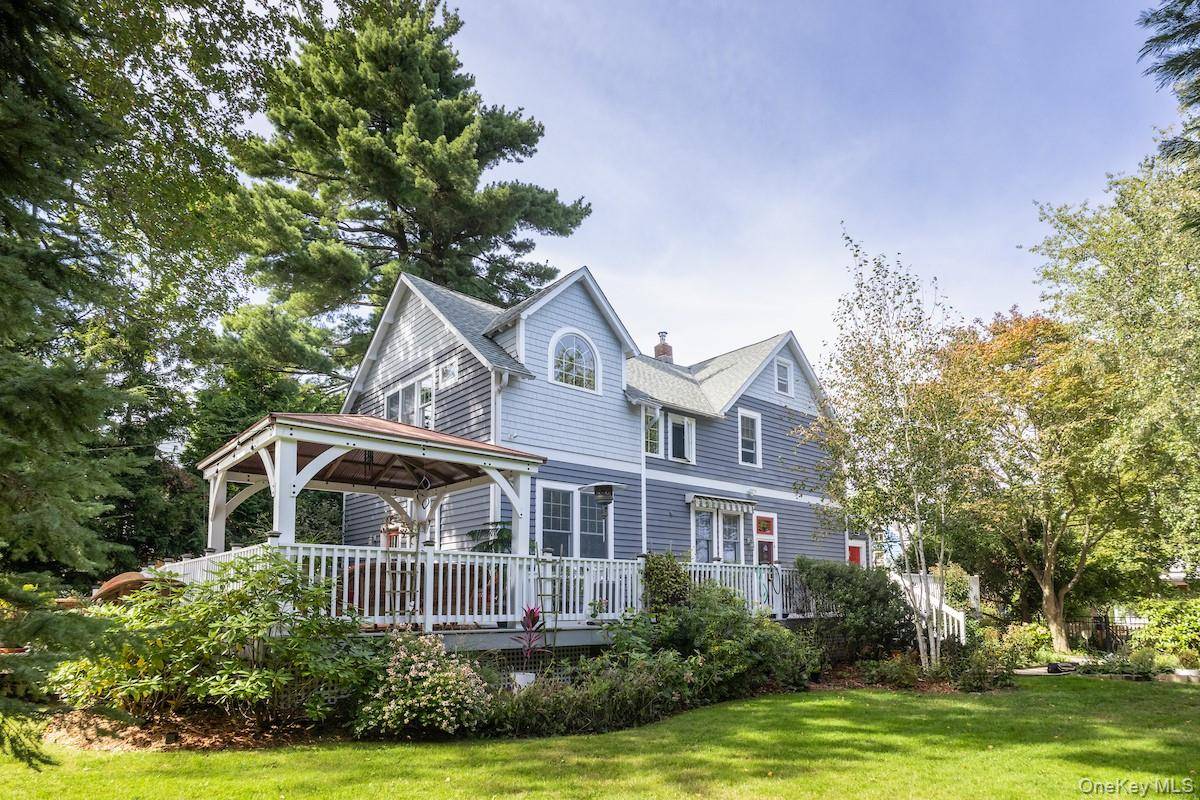 Located on beautiful Belden Avenue in Dobbs Ferry s only designated historic neighborhood, this enchanting four bedroom residence offers a rare blend of architectural charm, modern design, and lush private ...