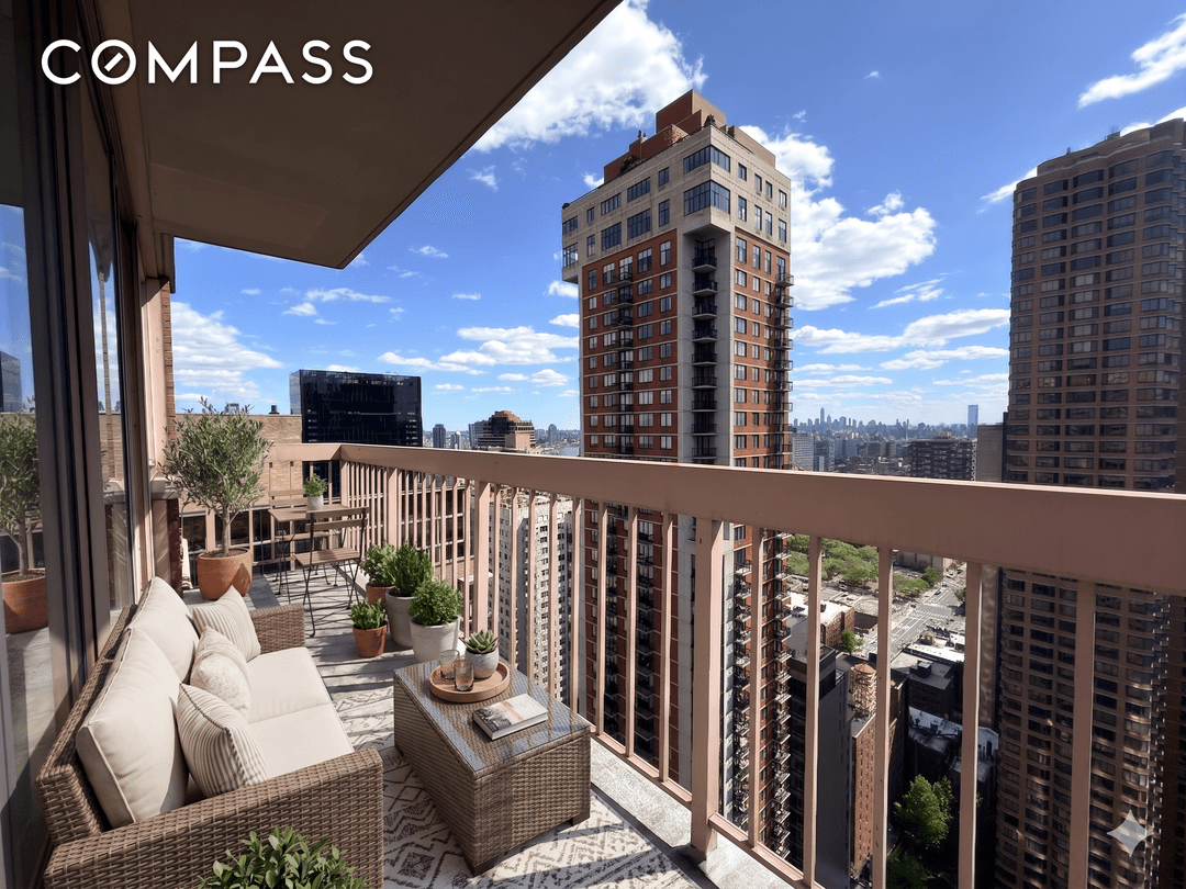 The best River, South and Eastern views Turnkey 2 Bedroom 2 Bath Condo with private balcony.