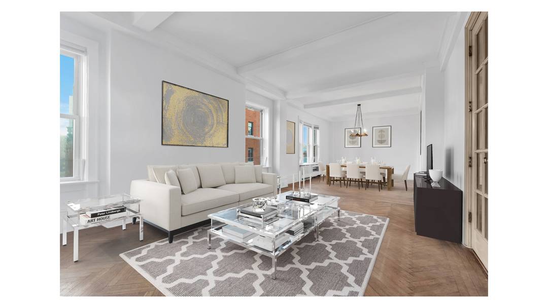 A sun filled, south facing, top floor penthouse !