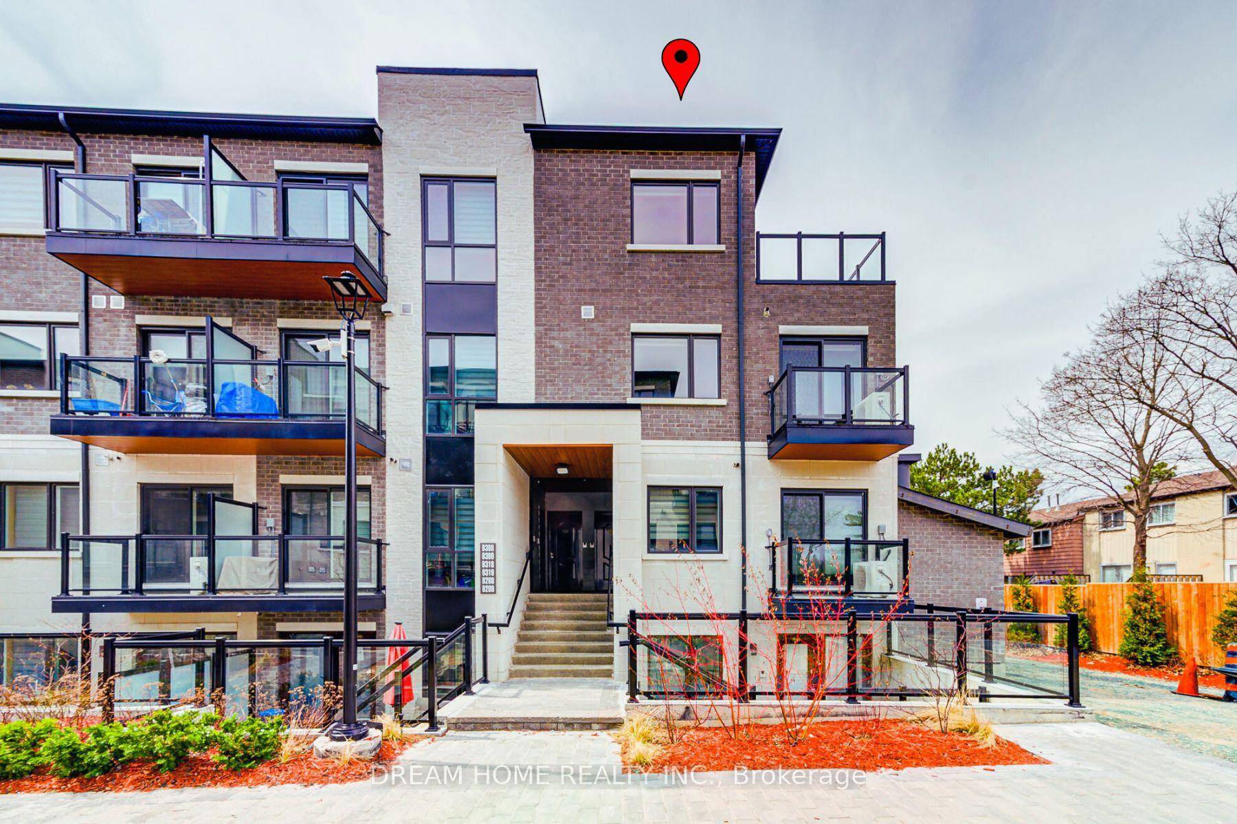 1 Year New Corner Condo Townhouse On Upper Unit Situated In A High Demand Area, This 2 BR, 2 Full Washroom Unit Is Filled With Natural Lights W 2 Balconies ...