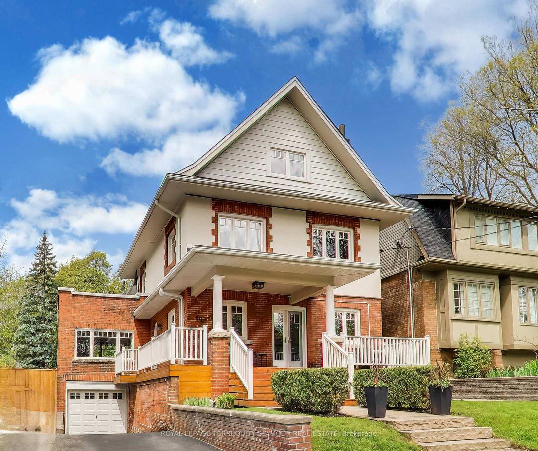 This is a very special home, unique in Davisville Village.