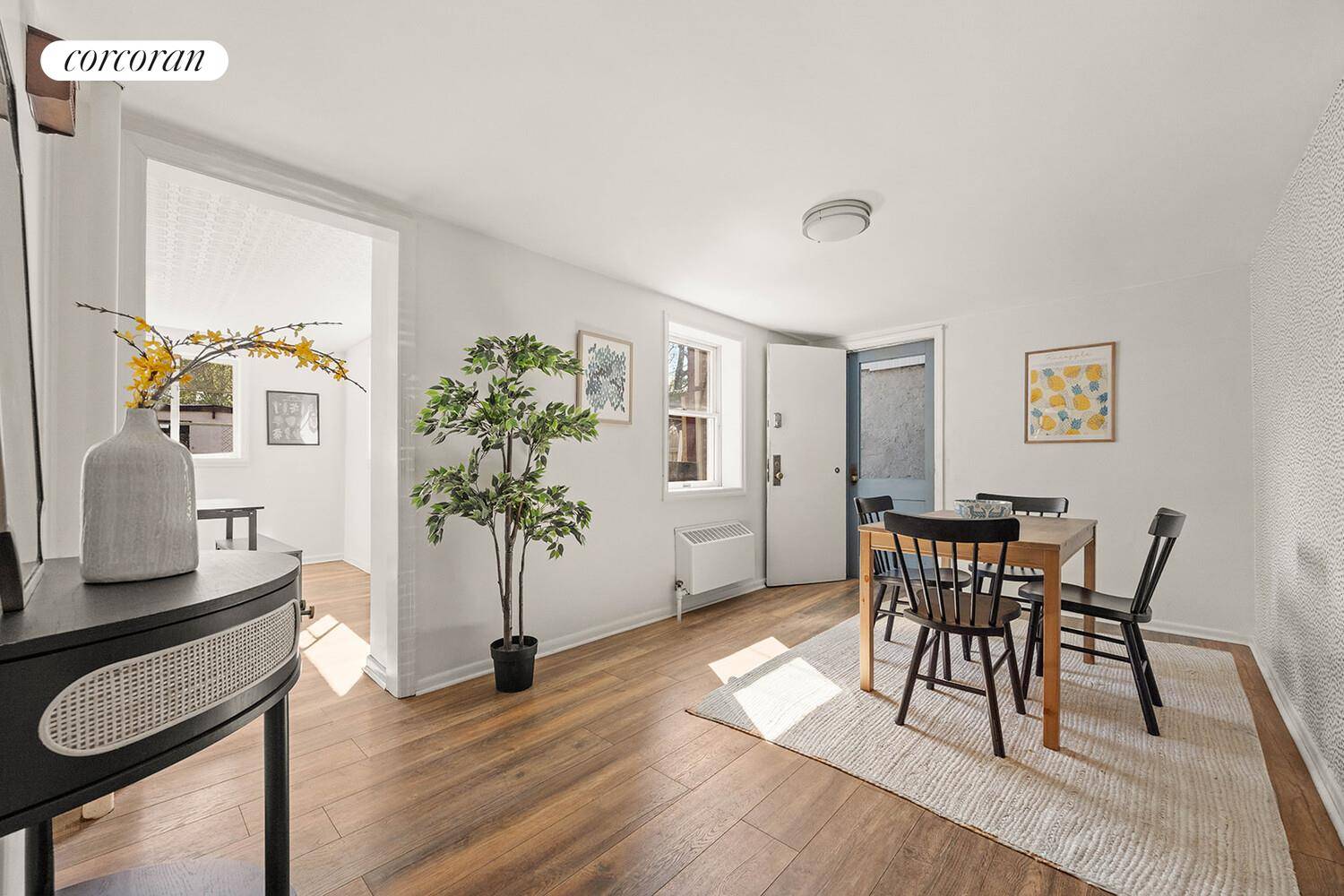 Welcome to 124 8th Street, a three story two family townhouse, renovated in 2015 and easily converted to a single family, with a stunning 25 ft x 50 ft backyard ...