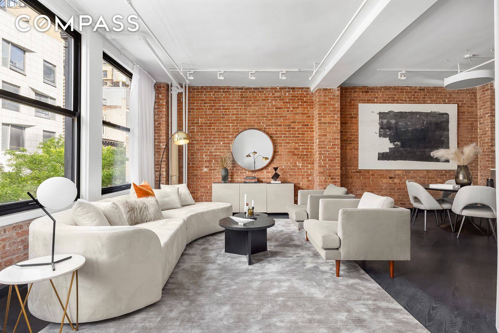 Authentic Loft Living in the Heart of Flatiron Experience quintessential loft living in this exquisite two bedroom, two bathroom co op at 36 West 15th Street a stunning blend of ...